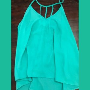 Teal tank